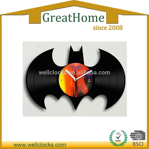 Promotion Decorative Wall Clock Vinyl Record Wall Clock