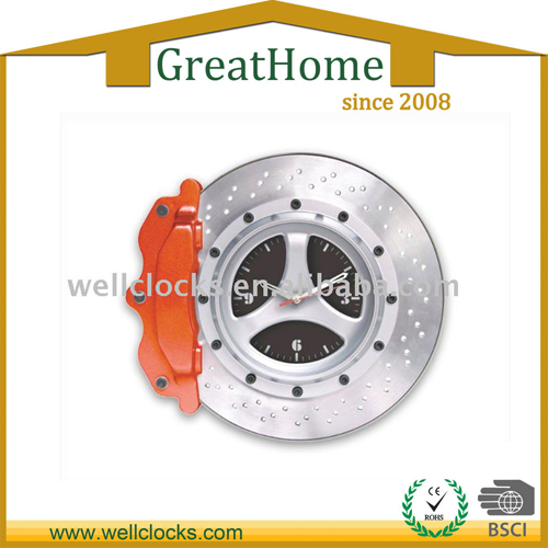 Brake Disc Wall Clock