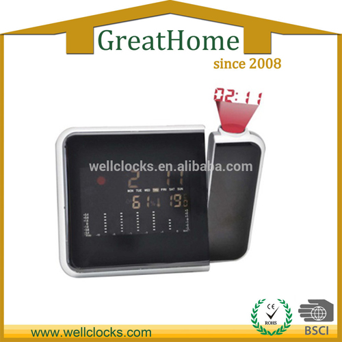 Projection Calendar Digital Alarm Clock