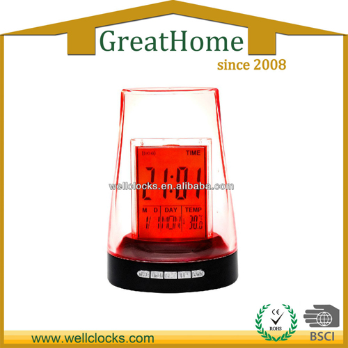 digital alarm clock with count down function