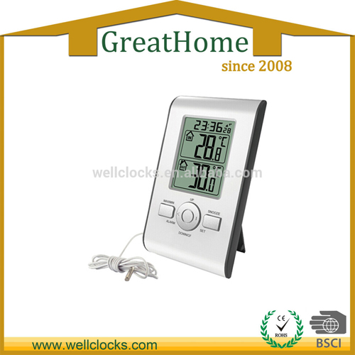 Lcd Weather Station Digital Clock