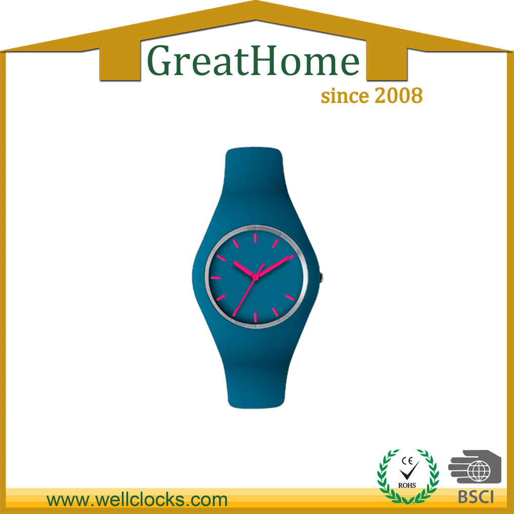 Promotion watch fashion watch Silicone Branded wrist watch