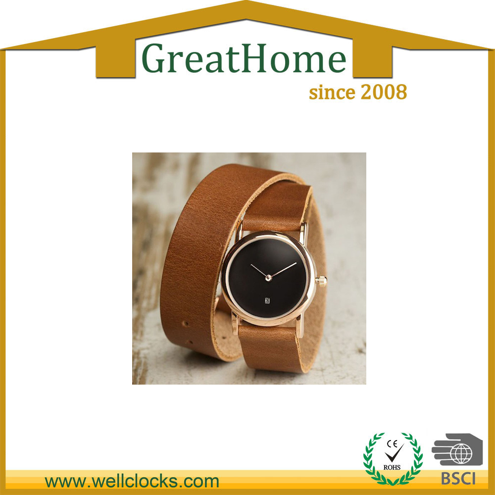 Fashion Watches With Long Brown Strap