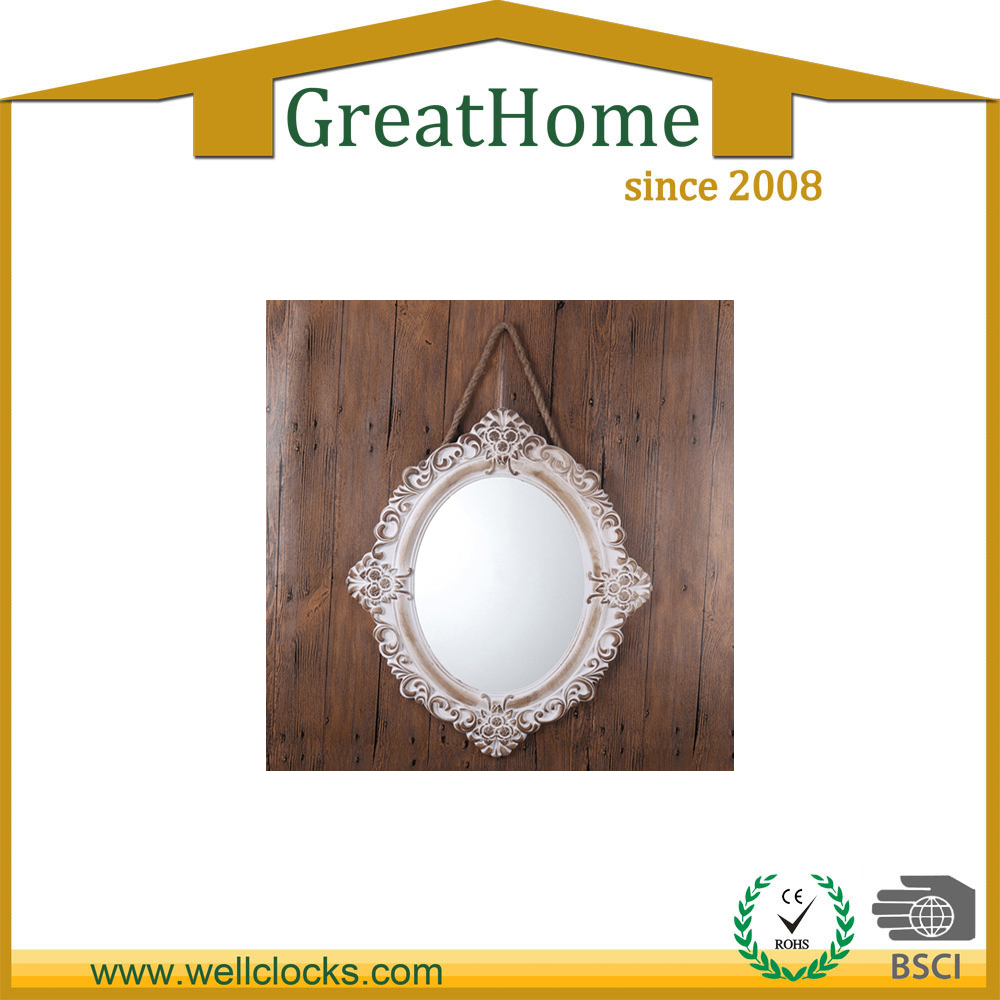 Customized Shape Metal Design Decorative Wall Mirror