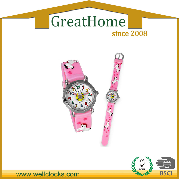 Cartoon children plastic watch