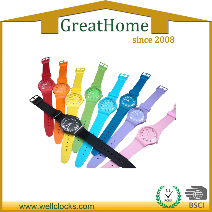 Simple colorful children's Watch
