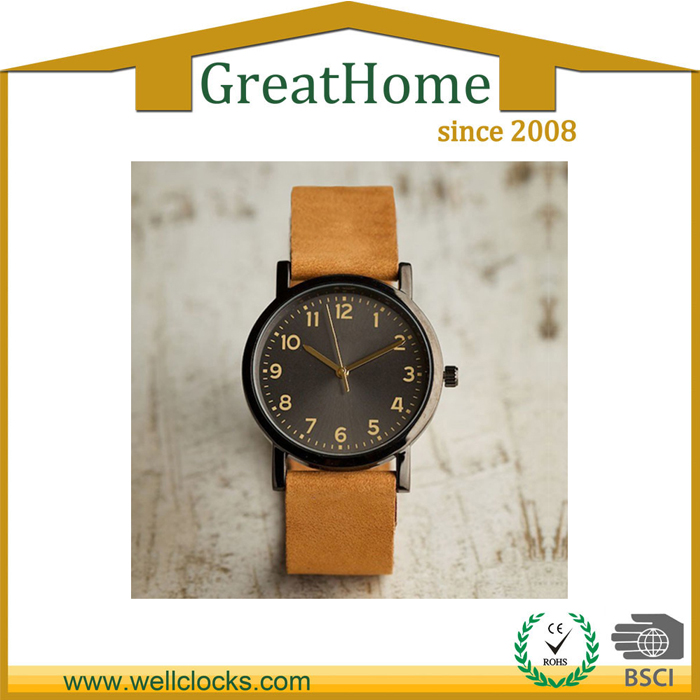 Fashion Brown Leather Watch
